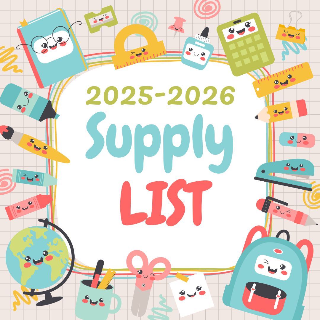  Supply List 